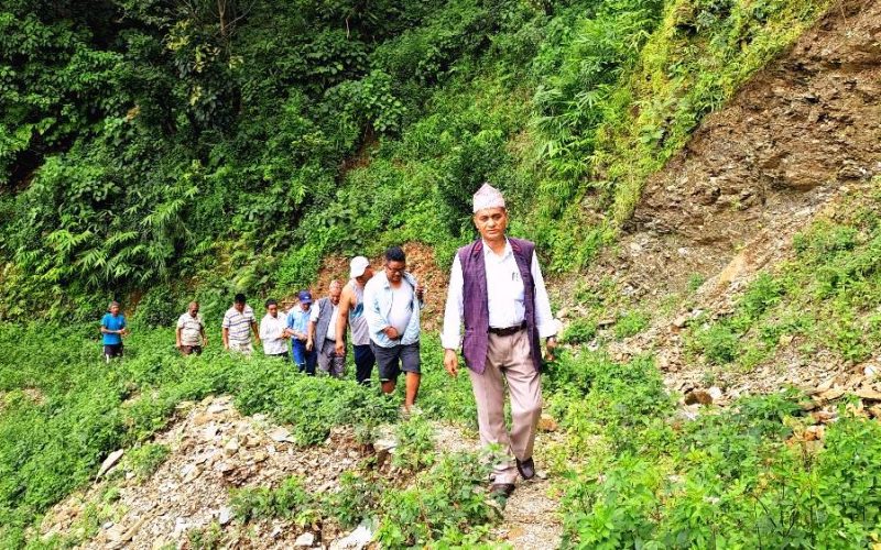 मकवानपुरगढी गाउँपालिकामा योजनाहरुको कार्यान्वयन अघि बढाउन फिल्ड सर्भे