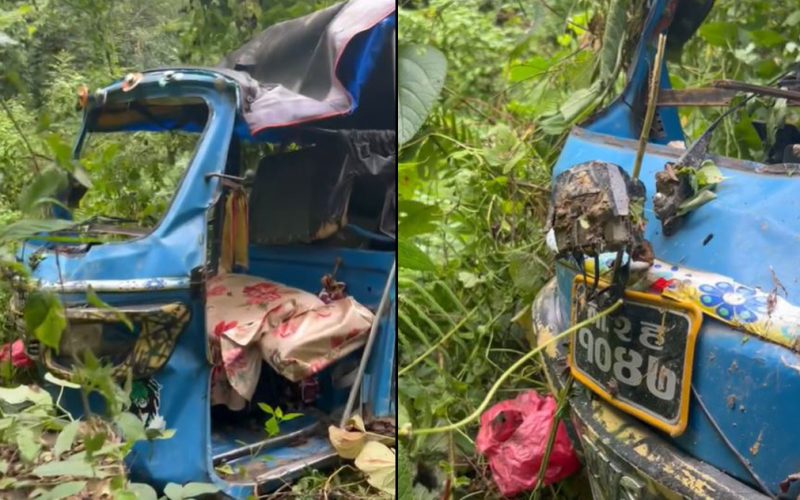 मनहरीबाट राक्सिराङ गएको अटो दुर्घटना