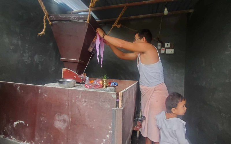 सिमलटारमा बिजुली घट्ट संचालन