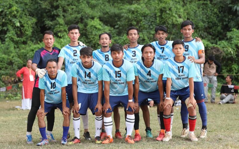 ऋषेश्वर टोल विकासले जित्यो हेटौँडा १२ फुटबल प्रतियोगिता