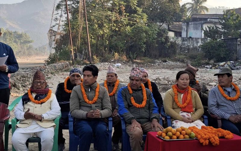 चाईना क्वाटरमा ३० लाखको सामुदायिक भवन बन्दै