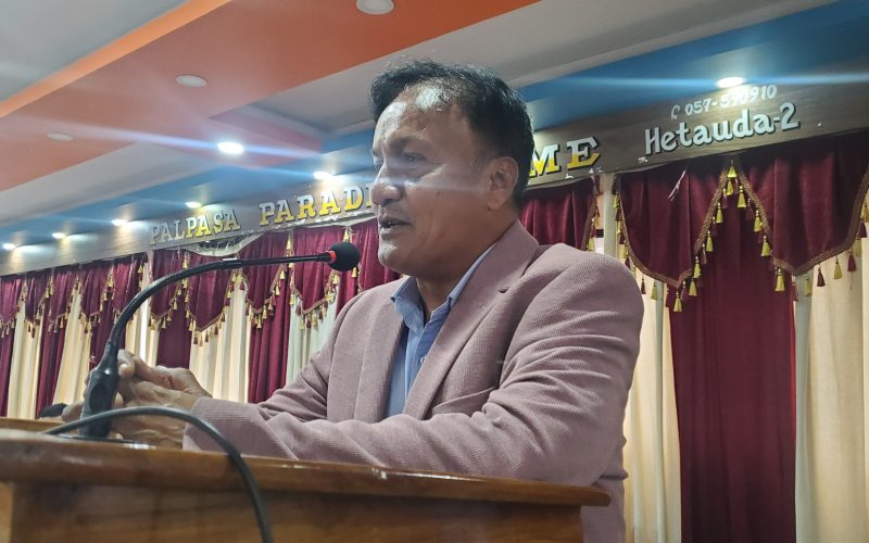 अध्यक्ष उम्मेदवार रानाभाटद्वारा पत्रकारसँग व्यवसायिक क्षेत्रका चुनौतिका विषयमा छलफल