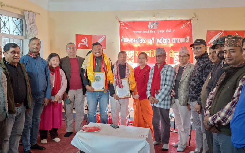 हेटौँडामा २ जना पत्रकार सम्मानित