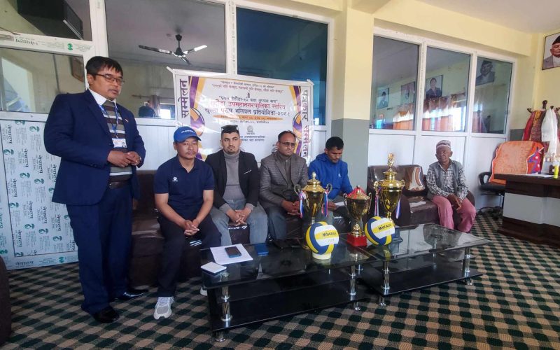 ‘भलिबल खेलको संरक्षण गर्न आवश्यक छ’–वडाध्यक्ष तिवारी