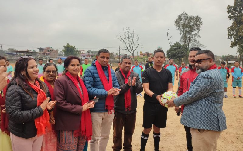 वडा स्तरिय भेट्रान्स फुटबल प्रतियोगितामा वडा नम्बर ४ विजयी