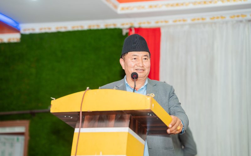 मुख्यमन्त्री लामाले राजनीतिक परिवर्तनमा संचार जगतलाई सम्झिए