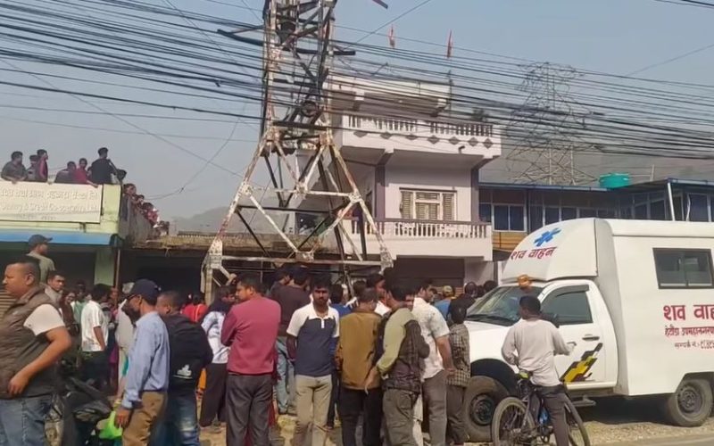 चौकीटोल घटनाः प्रहरीले करिब १८ घण्टापछि शव उठायो