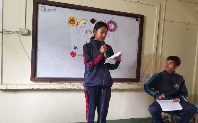 त्रिभुवन माविमा पोट्लक तथा शुभकामना आदानप्रदान