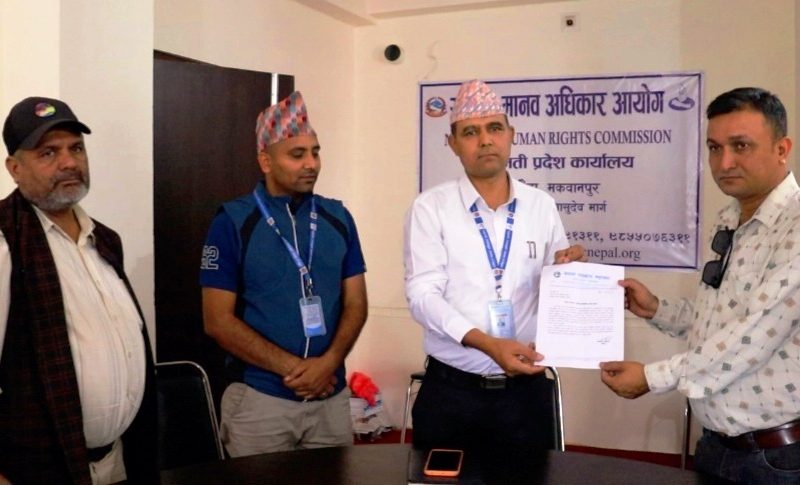 पत्रकार रजकको हत्या: निष्पक्ष छानबिनको माग गर्दै मानवअधिकार आयोगमा ध्यानाकर्षण