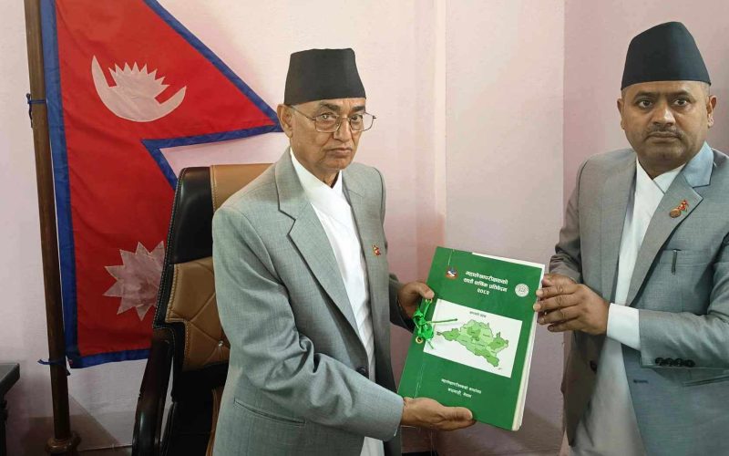 बागमती प्रदेशको सातौं वार्षिक लेखापरीक्षण प्रतिवेदन प्रदेश प्रमुख समक्ष पेश