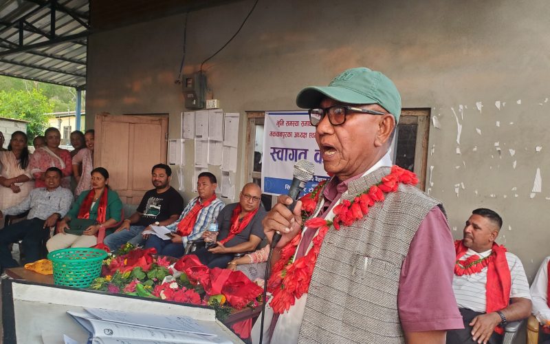 भूमि आयोग मकवानपुरले पालिकामा समन्यव गर्न फोकल पर्सन ताेक्याे