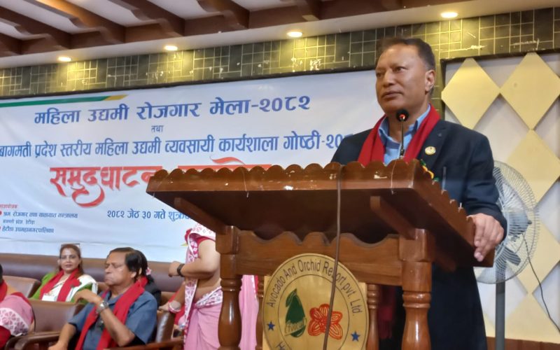 बागमती प्रदेशमा तालिमपश्चात रोजगारीसँग जोडिने प्रणाली आवश्यक: मन्त्री महर्जन