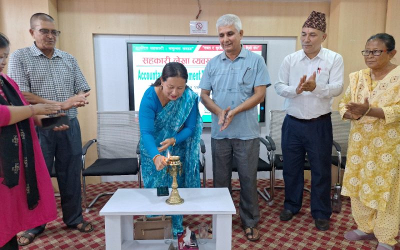 हेटौंडामा ६ दिने लेखा व्यवस्थापन तालिम सुरु