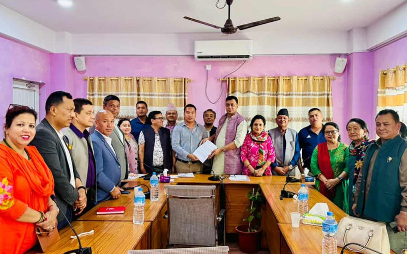 मुख्यमन्त्री बहादुर सिंह लामाविरुद्ध अविश्वास प्रस्ताव, पद धरापमा