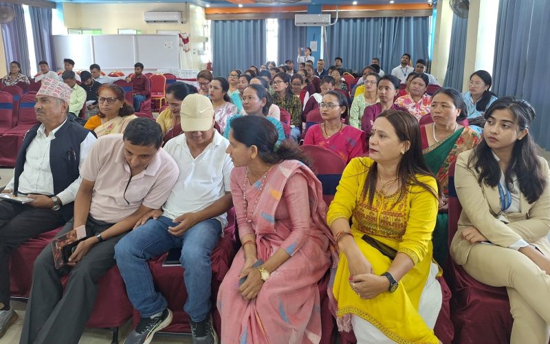 हेटौंडामा आन्तरिक रोजगार प्रवर्द्धनका लागि अन्तरक्रिया