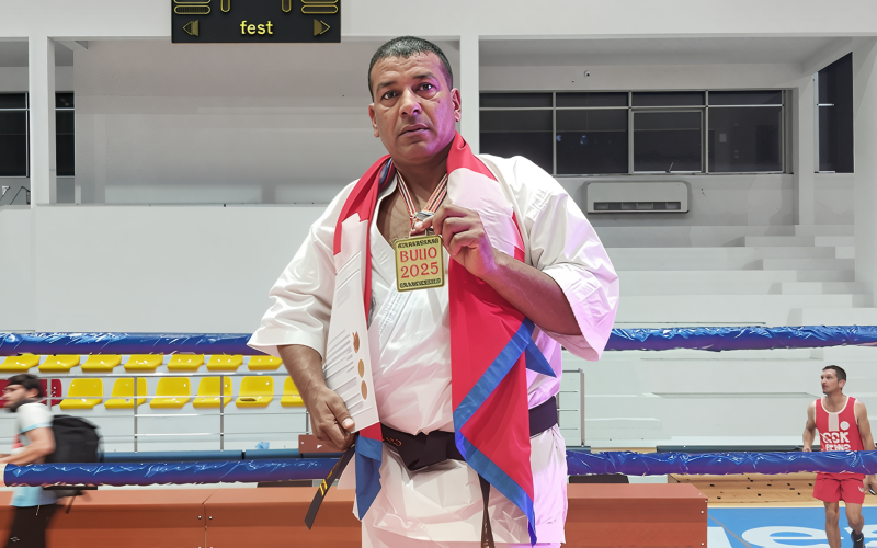 मकवानपुरका सुदर्शन खतिवडाले अन्तर्राष्ट्रिय मार्सल आर्टसमा जिते स्वर्ण पदक