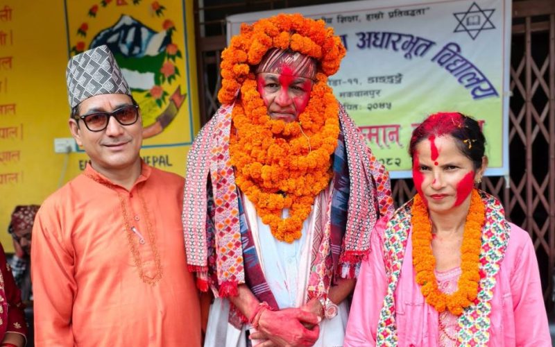 एउटै विद्यालयमा ३७ वर्ष, आज बिदाई