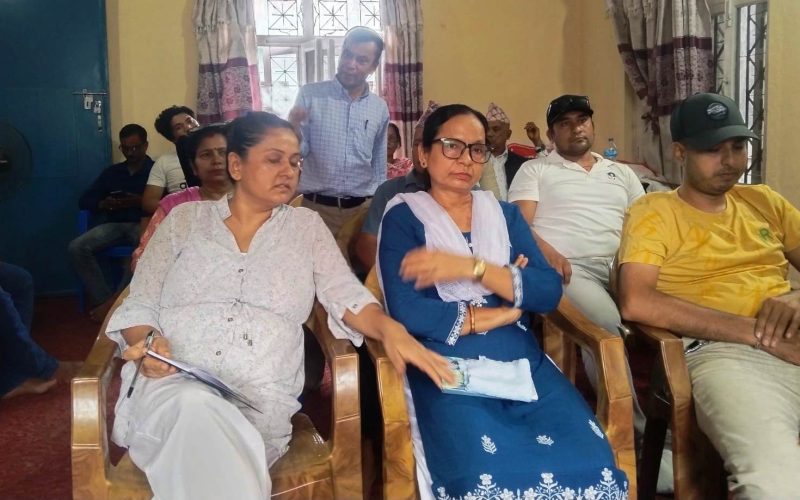 नेकपा एकीकृत समाजवादी मकवानपुरको मोर्चा संगठन बैठक सम्पन्न