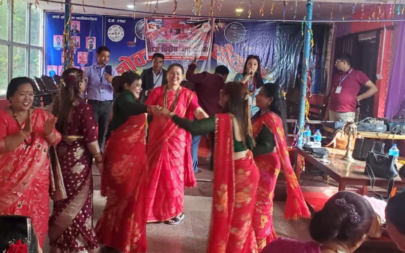 हेटौंडामा अनेम संघ (समाजवादी) को तिज विशेष कार्यक्रम सम्पन्न