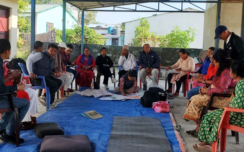 भुमि अधिकार मंच सुदृढीकरण कार्यक्रम हेटौंडामा सम्पन्न