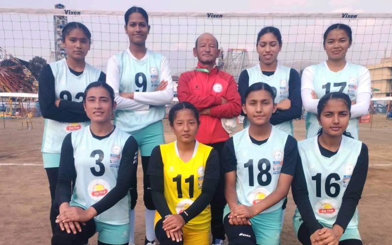 राष्ट्रिय महिला भलिबल : जनशक्तिमाथि सहज जित निकाल्दै न्यू डायमण्ड फाइनलमा