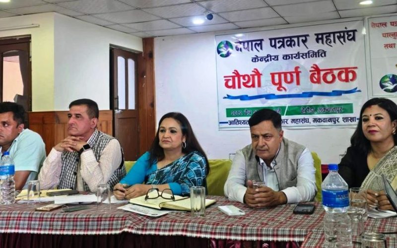 प्रेस स्वतन्त्रता र पत्रकार अधिकारमा केन्द्रित ‘हेटौँडा घोषणापत्र २०८२’ जारी