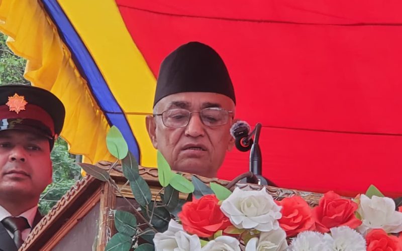 ‘गणतन्त्रको मर्म जनताको जीवनमा अनुभूत हुनुपर्छ’: प्रदेश प्रमुख देवकोटा