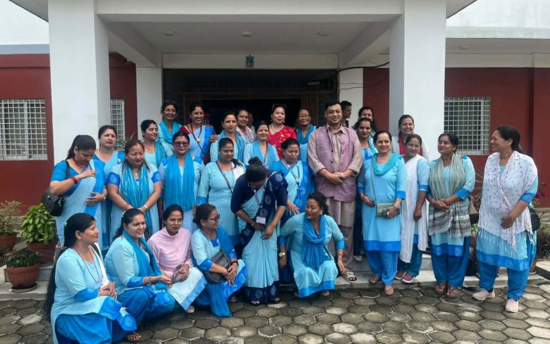 स्वास्थ्य स्वयंसेविकालाई सामाजिक सुरक्षा र पारिश्रमिकको माग