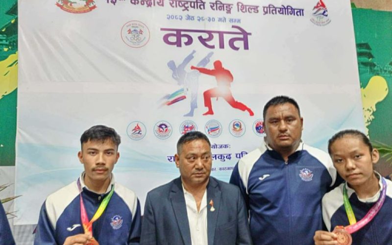 दक्षिण एसियाली करातेमा बकैयाकी सुजता भुलुनलाई स्वर्ण