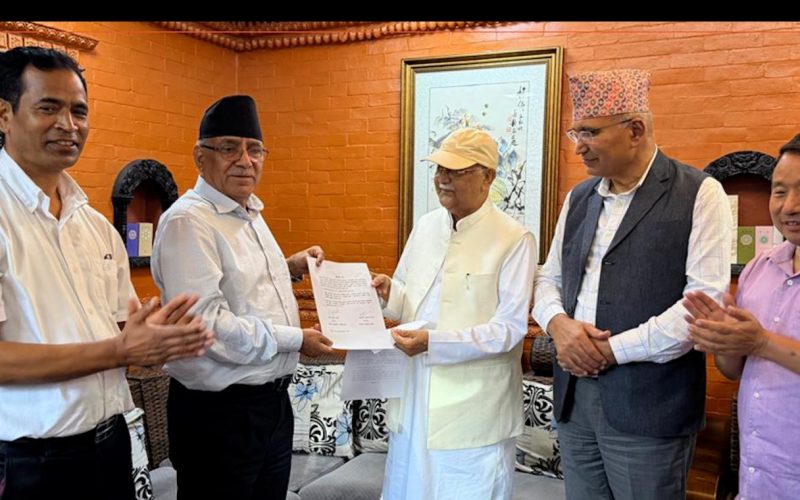एमाले र नेपाली कम्युनिष्ट पार्टीबीच पाँच प्रदेशमा सरकारको नेतृत्व बाँडफाँट गर्ने सहमति